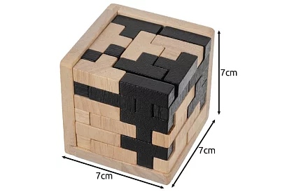Fa ácsolható fa rejtvény - Tetris