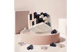 Fa ácsolható fa rejtvény - Tetris