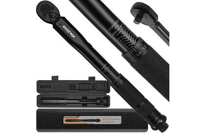 Nyomaték kulcs 1/4 rögzítéssel - 2-24 Nm tokban