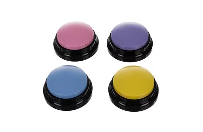 Felvételi beszélő gombok kutyáknak – kommunikációs tréning otthon