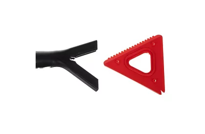 Teleszkópos jégkaparó és hóseprű