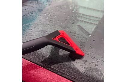 Teleszkópos jégkaparó és hóseprű