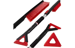 Teleszkópos jégkaparó és hóseprű