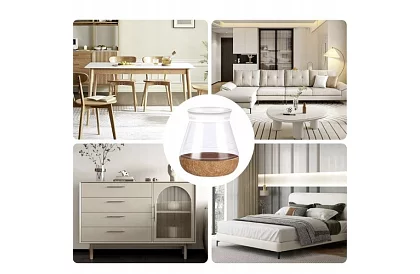 Védőburkolatok a székekre a padló karcolása ellen – 4 db