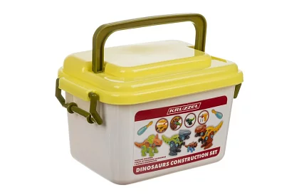 Csavarozható építőjáték – dinoszauruszok 4 az 1-ben