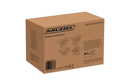 Csavarozható építőjáték – dinoszauruszok 4 az 1-ben