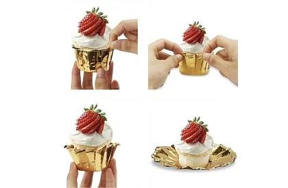 Muffin sütőformák készlet – 50 db