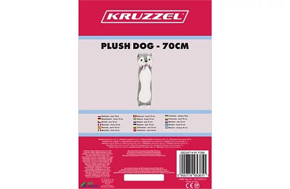 Hosszú plüss kutya – 70 cm