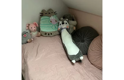 Hosszú plüss kutya – 70 cm