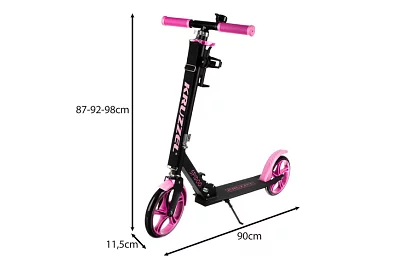 Összecsukható Spidoo roller gyerekeknek - rózsaszín