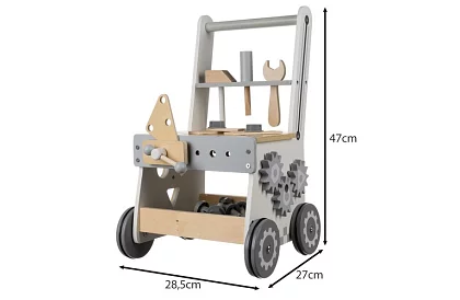 Gyermekműhely fából készült szerszámokkal 3 az 1-ben