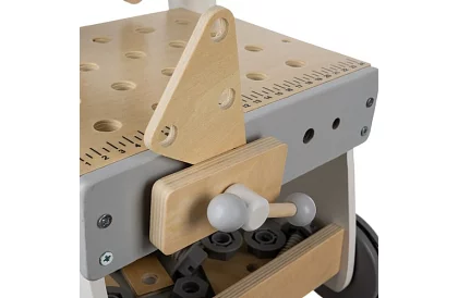 Gyermekműhely fából készült szerszámokkal 3 az 1-ben