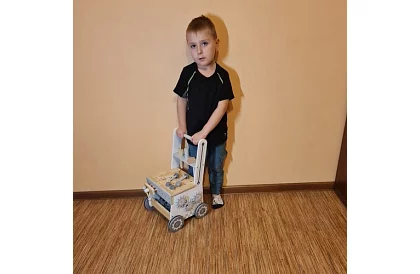 Gyermekműhely fából készült szerszámokkal 3 az 1-ben