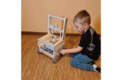 Gyermekműhely fából készült szerszámokkal 3 az 1-ben