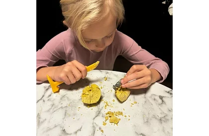 Dinoszaurusz tojás 12 darab - kis régész