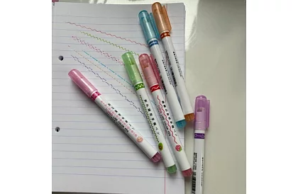 Dekoratív filcek minták készítéséhez - 6 db-os készlet