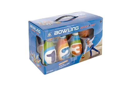 Gyerek bowling készlet - habszivacs bábuk