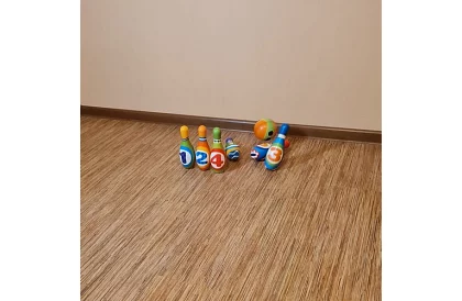 Gyerek bowling készlet - habszivacs bábuk