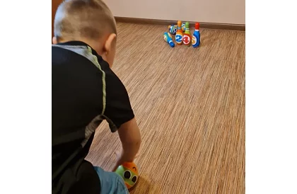 Gyerek bowling készlet - habszivacs bábuk