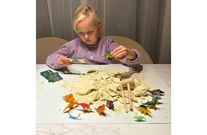 Dinoszaurusz tojás 15 cm - kis régész