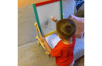 Kétoldalas táblázat – mágneses és krétás