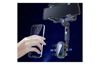 Telefon tartó a visszapillantó tükörhöz