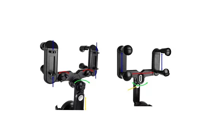 Telefon tartó a visszapillantó tükörhöz