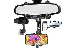 Telefon tartó a visszapillantó tükörhöz