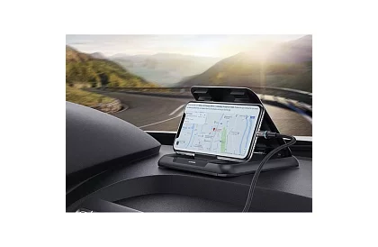 Telefon tartó a gépkocsi műszerfalára
