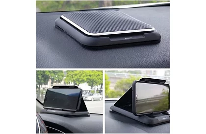 Telefon tartó a gépkocsi műszerfalára