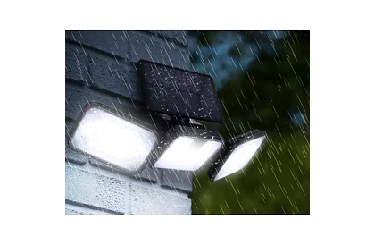 LED Napelemes lámpa – mozgás- és szürkületérzékelővel