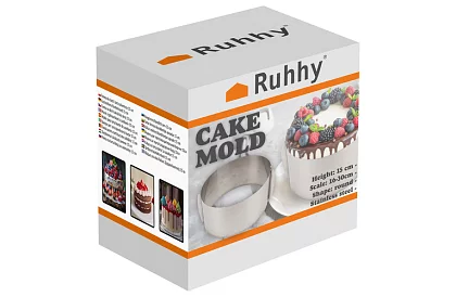 Állítható tortaforma 16-30 cm – magassága 20 cm