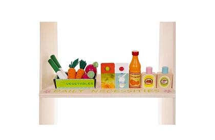 Fábólit árusító pavilon tartozékokkal