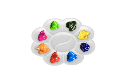 Akrilfesték készlet – 24 x 12 ml + paletta