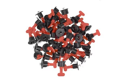 Kiegyenlítő rendszer a burkolatokhoz – 50 klipsz + kulcs