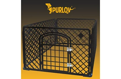 Állatkerítés ajtóval – 90x90x60 cm