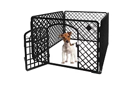 Állatkerítés ajtóval – 90x90x60 cm