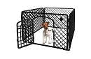 Állatkerítés ajtóval – 90x90x60 cm