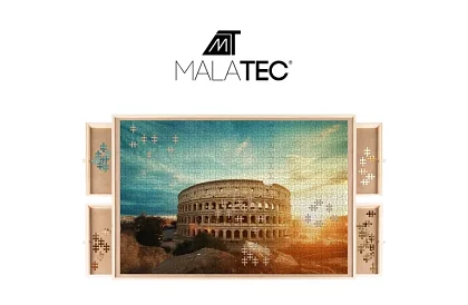 Puzzlekészítő alátét fiókokkal