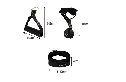 Ellenállásos erősítő gumikészlet 11 az 1-ben