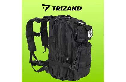 Katona fekete hátizsák 26 liter