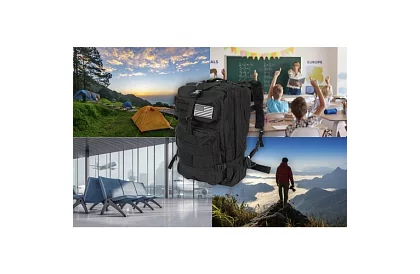 Katona fekete hátizsák 26 liter