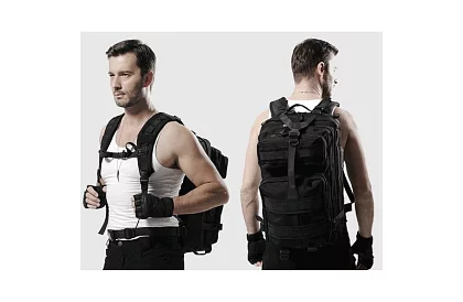 Katona fekete hátizsák 26 liter