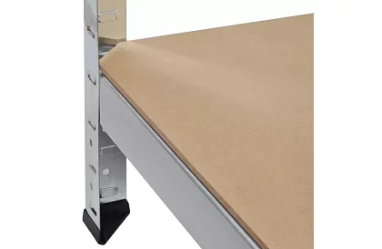 Raktári polc – 5 polc – 220 × 100 × 45 cm