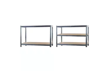 Raktári polc – 5 polc – 220 × 100 × 45 cm