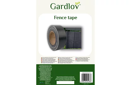 Árnyékoló szalag kerítéshez antracit panel 450 g/m2 - 4,75 cm × 35 m