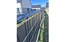 Árnyékoló szalag kerítéshez antracit panel 450 g/m2 - 4,75 cm × 35 m