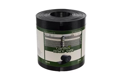 Árnyékoló szalag kerítésre antracit - panelos 700 g/m2 - 19 cm × 26 m