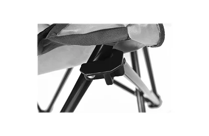 Összecsukható horgászszék – szürke kempingszék