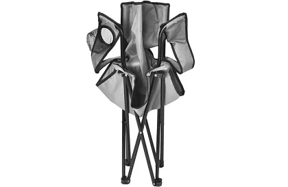 Összecsukható horgászszék – szürke kempingszék